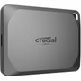 Crucial X9 Pro 4 TB Portable Solid State Drive - External - Gray - MAC PlayStation Desktop PC Gaming Console Xbox Device Supported CT4000X9PROSSD9