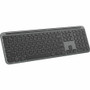 Logitech Signature Slim K950 Keyboard - Wireless Connectivity - Bluetooth - 32.81 ft (10000 mm) - USB Type A Interface Home, Play, Hot (Fleet Network)