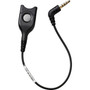 EPOS Standard Bottom Cable ED To 35 4 Pole CCEL 195 - Easy DisconnectMini-phone Audio Cable for Audio Device Headset - First End 1000855