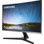 Samsung 32 Class Full HD Curved Screen LCD Monitor - 169 - Dark Blue Gray - 315 Viewable - Vertical Alignment VA - 1920 x 1080 - LC32R500FHNXZA
