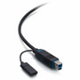 C2G FIber Optic Data Transfer Cable - 75 ft Fiber Optic Data Transfer Cable for Computer USB Camera USB Device - First End 1 x USB C2G30088