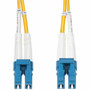 StarTechcom 8m 262ft LC to LC UPC OS2 Single Mode Duplex Fiber Optic Cable 9125microm 10G LSZH Fiber Patch Cord - 262ft SMDOS2LCLC8M