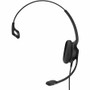 EPOS IMPACT SC 232 Headset - Mono - Easy Disconnect - Wired - On-ear - Monaural - Noise Cancelling, Electret, Uni-directional, - Black (Fleet Network)