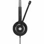 EPOS IMPACT SC 232 Headset - Mono - Easy Disconnect - Wired - On-ear - Monaural - Noise Cancelling Electret Uni-directional - Black 1000518