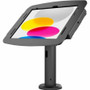Compulocks Surface Go Space Enclosure Tilting Stand 8" Plus Hub - Up to 10.5" Screen Support - Countertop - Aluminum - Black (TCDP01510GOSBH01)