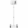 Compulocks iPad 109 10th Gen Space Enclosure Medical Rolling Cart Plus Hub - 4 Casters - White109 Screen Supported MCRSTDW209IPDSWH01