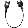 EPOS Standard bottom Cable ED to 25 3 pole - 33 ft Easy DisconnectSub-mini phone Audio Cable - First End 1 x Easy Disconnect - 1 1000850