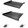 StarTechcom 1U Server Rack Cabinet Shelf - Fixed 16 Deep Cantilever Rackmount Tray for 19 DataAVNetwork Enclosure wCage Nuts - CABSHELF116V2PK