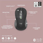 Logitech Signature Slim MK955 Keyboard  Mouse - USB Type A Wireless Bluetooth 51 Keyboard - Graphite - USB Type A Wireless Bluetooth 920-012425