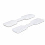 StarTechcom Wire  Cable Label - 4764 Height x 4564 Width x 3 12 Length - Removable Adhesive - White - 100 Pack - Residue-free CABLE-TAG-HLWH