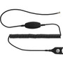 EPOS High Sensitive Bottom Cable, ED to RJ9 - Easy Disconnect/RJ-9 Phone Cable for Headset, Phone - First End: 1 x RJ-9 Phone - Male - (Fleet Network)