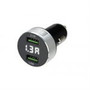 Accessory Power ReVIVE DV2 USB Smart Charger with Display - Dual USB ports CHPUDV2100BKEW
