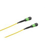 Optic.ca 3M Fiber Patch Cable OS2, Type B 12F, MTP/A-MTP/A US Conec, 2mm yellow Corning (S12MTPAMTPAB03M2MM)