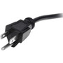 StarTech.com 1 ft Standard Computer Power Cord - NEMA5-15P to C13 - 125V AC - 10A - 1ft (PXT1011)