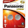 PANASONIC Pack of 2 CR2016 3V Lithium Coin Cell Battery CR2016PA2BL