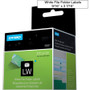 Dymo LabelWriter File Folder Labels - 9/16" Width x 3 7/16" Length - Direct Thermal - White - 130 / Roll - 260 / Box (Fleet Network)
