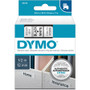 Dymo D1 Electronic Tape Cartridge - 1/2" Width x 22 63/64 ft Length - Thermal Transfer - White - Polyester - 1 Each (Fleet Network)