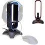 ACCESSORY POWER - ENHANCE 3-In-1 Headset Stand Black ENPCGXH100BKEW