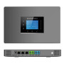 UCM6302A VoIP SIP PBX NAT router 2 x FXS 2 x FXO 3 x Gigabit Ethernet USB 20  30 SD AC  PoE 320x240 pixel LCD up to 75 UCM6302A