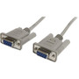 StarTech.com 6 ft Straight Through Serial Cable - DB9 F/F - DB-9 Female - DB-9 Female - 6ft (Fleet Network)