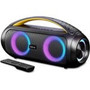 iHome Rechargeable Color Changing Splashproof Bluetooth Boombox with FM Radio and Remote ENG PKG iBT920B