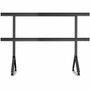 ViewSonic Floor Stand for All-in-One LED Display - 180 kg Load Capacity - Floor Stand - Aluminum Alloy Plastic - Black - For Display LD-STND-009