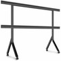 ViewSonic Floor Stand for All-in-One LED Display - 180 kg Load Capacity - Floor Stand - Aluminum Alloy Plastic - Black - For Display LD-STND-009