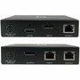 Tripp Lite by Eaton B127A-111-BDTD AudioVideo Extender - 3 x Network RJ-45HDMI - 230 ft 70104 mm Extended Range - Metal - Black B127A-111-BDTD