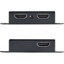 StarTechcom 4K HDMI Extender over CAT6CAT5 Ethernet Cable 4K 30Hz or 1080p 60Hz Video Extender HDMI Transmitter and Receiver Kit - EXTEND-HDMI-4K40C6P1