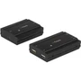 StarTechcom 4 Port USB 20 Extender Hub over CAT5eCAT6 Ethernet Cable RJ45 330ft 100m Metal Housing USB Extender Kit 480 - 2 USB2004EXT100