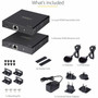 StarTechcom 4K HDMI Extender Over CAT5CAT6 Cable 4K 60Hz Video Extender Up to 230ft 70m HDMI Over Ethernet Cabling SPDIF Audio 4K70IC-EXTEND-HDMI