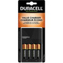 Duracell Ion Speed 1000 Battery Charger - 1 Each - 8 Hour Charging - 120 V AC 230 V AC Input - 3 V DC Output - 4 - AA AAA CEF14