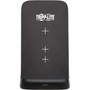Tripp Lite by Eaton 10W Wireless Fast-Charging Stand With International AC Adapter Black - 12 V DC Input - 5 V DC 9 V DC Output - - U280-Q01ST-P-BK