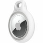 Belkin Reflective Secure Holder with Key Ring for Apple AirTag - White - Key Ring Scratch Protection Reflective Secure Twist Lock MSC003BTWH