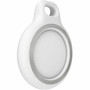Belkin Reflective Secure Holder with Key Ring for Apple AirTag - White - Key Ring Scratch Protection Reflective Secure Twist Lock MSC003BTWH