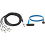 HPE StoreEver 4m Mini SAS HD SFF-8644 LTO Drive Cable for 1U Rack Mount Kit 876805-B21