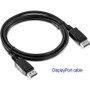 TRENDnet 6 ft.DisplayPort,USB,and Audio KVM Cable Kit (TK-CP06)