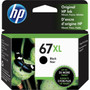 HP 67XL Original High Yield Inkjet Ink Cartridge - Black - 1 Pack - 240 Pages 3YM57AN140