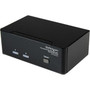 StarTech.com DVI KVM Switch with Audio & USB 2.0 Hub - 2-Port USB KVM Switch - 1920 x 1200 - Dual Monitor KVM Switch (SV231DD2DUA) - a (SV231DD2DUA)