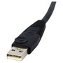 StarTech.com 10 ft 4-in-1 USB DVI KVM Switch Cable with Audio - DVI-D (Dual-Link) Male Video (DVID4N1USB10)