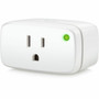 Eve Smart Plug - 1 x AC Power Plug - 1 x AC Power Receptacle - 120 V AC  15 A - Apple HomeKit SmartThings Alexa Google Home - 10037863