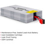 CyberPower Battery Kit - 7000 mAh - 12 V DC - Lead Acid - Leak ProofSealed RB1270X4G