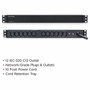 CyberPower Basic PDU20BHVT12R 12-Outlets PDU - Basic - NEMA L6-20P - 12 x IEC 60320 C13 - 230 V AC - 1U - Vertical - Rack-mountable PDU20BHVT12R