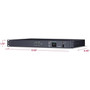 CyberPower Switched ATS PDU PDU24004 12-Outlets PDU - Metered - IEC 60320 C14 - 12 x IEC 60320 C13 - 230 V AC - Network RJ-45 - 1U - PDU24004