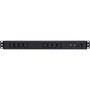 CyberPower Basic PDU20BHVIEC8R 8-Outlets PDU - Basic - IEC 60320 C20 - 8 x IEC 60320 C13 - 230 V AC - 1U - Vertical - Rack-mountable PDU20BHVIEC8R