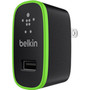 Belkin 12W USB-A Wall Charger  USB-A to Micro-USB Cable - 12 W - 4 ft Cable - 5 V DC240 A Output F8M886TT04-BLK