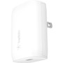 Belkin BoostCharge USB-C PD 3.0 PPS Wall Charger 30W - Power Adapter - 30 W - White (Fleet Network)