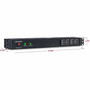 CyberPower Rackbar Surge Suppressor RM 1U RKBS15S4F12R 15A 16-Outlet - 16 x NEMA 5-15R - 3600 J - 120 V AC Input - 120 V AC Output - RKBS15S4F12R