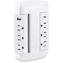 CyberPower Professional 6-Outlet Surge SuppressorProtector - 6 x NEMA 5-15R 2 x USB - 900 J - 125 V AC Input - 45 kA CSP600WSURC5