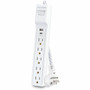 CyberPower P504UC 5-Outlets Surge SuppressorProtector - 5 x NEMA 5-15R 2 x USB - 500 J - 125 V Input - 5 V DC Output - 15 kA - 4 ft P504UC